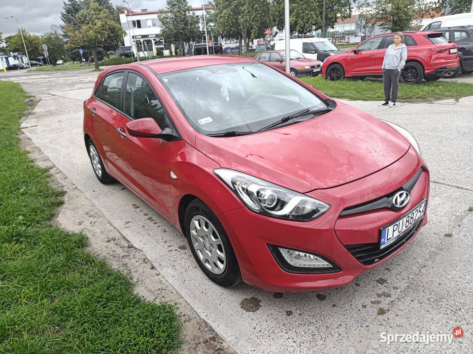 Hyundai i30 II Gen GDH 2012r 14 MPI Hatchback Zarejestrowany w Polsce Puławy