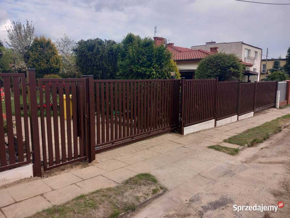 BRAMY FURTKI NAPRAWA Ogrodzeń wypadku wymiana Aleksandrów Łódzki
