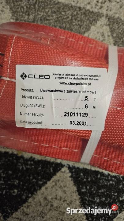 zawiesie taśmowe Kaczory