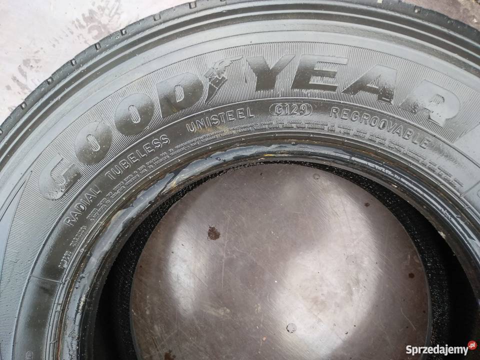 OPONA 28575 R195 GOODYEAR RHS II BIEŻNIK 55MM opolskie Rzędowice sprzedam