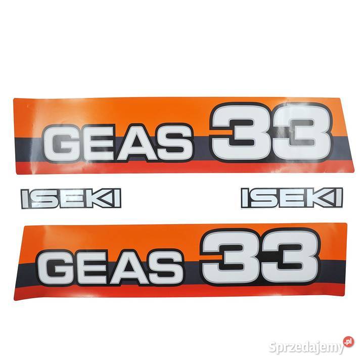 Naklejki Iseki Geas 33 Tajęcina