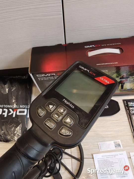 Nokta Simplex Ultra wykrywacz Gwarancja Komplet lubuskie Międzyrzecz