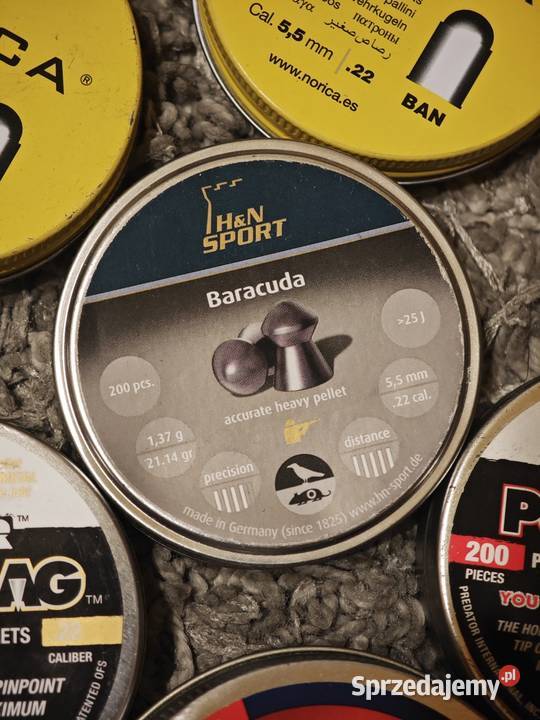 Śrut Baracuda Predator Norica kal55mm 22 świętokrzyskie Busko-Zdrój