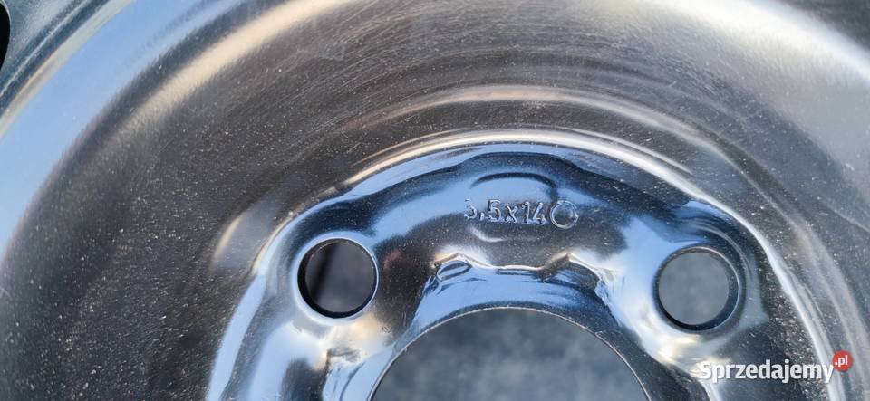 Felga 55x14 z oponą nieużywaną Goodyear GT2 Sochaczew