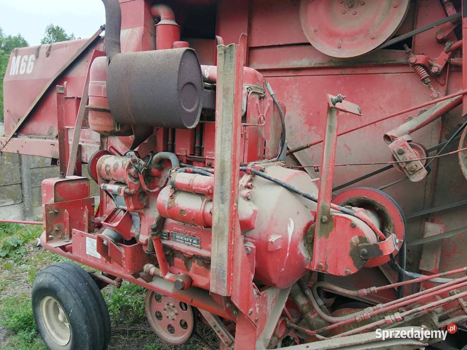 Kombajn zbożowy Fahr m66 z sieczkarnia heder 25m nieuszkodzony sprzedam