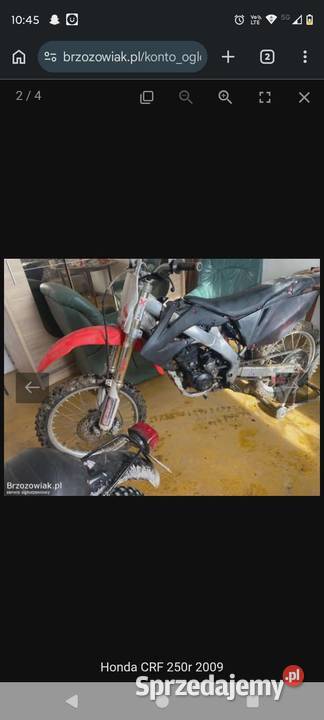 Honda CRF 250 swap moretti 250 Diabolini Loncin sprzedam
