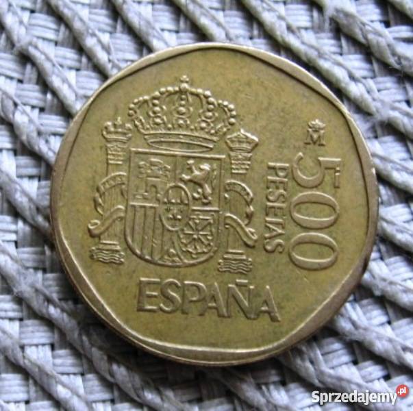 Hiszpania 500 Pesetas 1988r Kalisz sprzedam