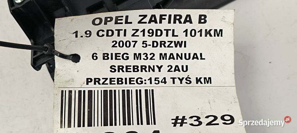 LICZNIK ZEGAR OPEL ZAFIRA B 13216660 kujawsko-pomorskie Lipno