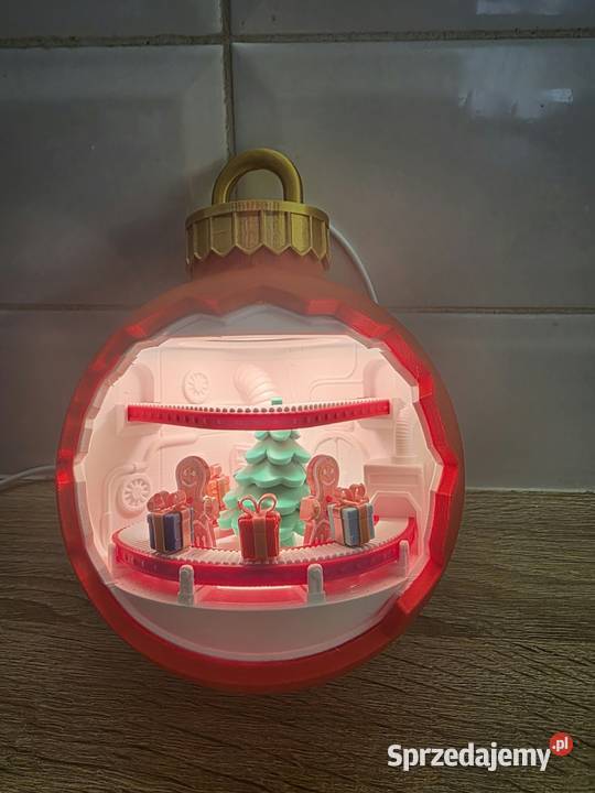 Bombka Boże Narodzenie LED RGB wielkopolskie Gorzuchowo