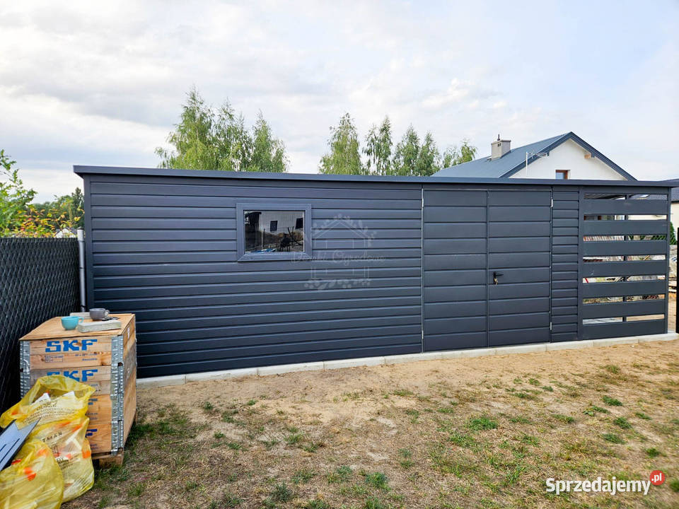 Schowek Domek Ogrodowy 65x25m wiata 15x25m okno Mrągowo sprzedam