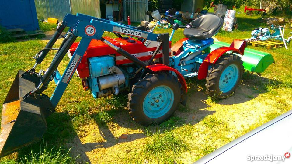 Traktorek TZ4K14 tur glebogryzarka kultywator Zaczep górny Bierutów