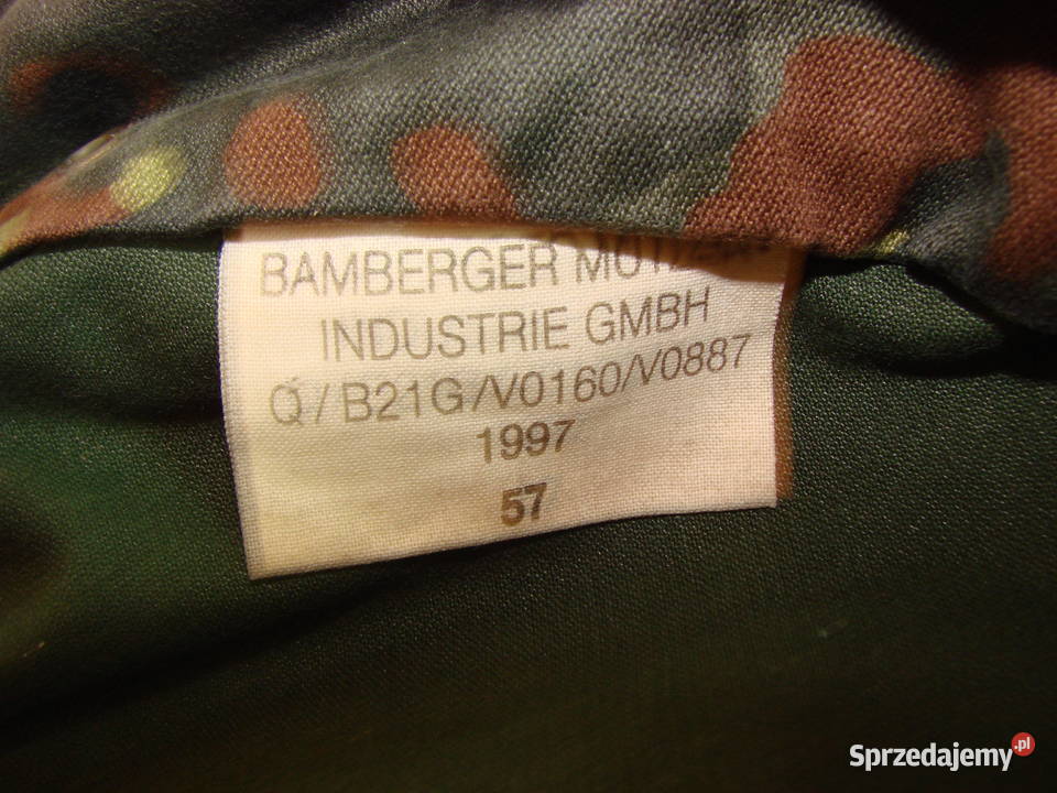 czapka polowa BW flecktarn 57 Pruszcz Gdański