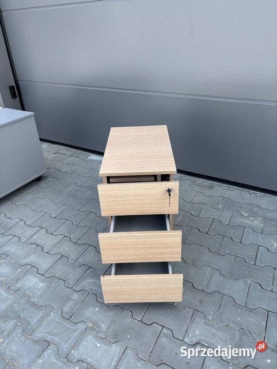 Kontenerek biurowy mdd jasne drewno Katowice