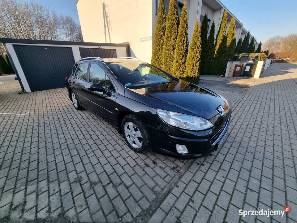 Peugeot 407 18benzyna 2006r klima alu Świeże manualna