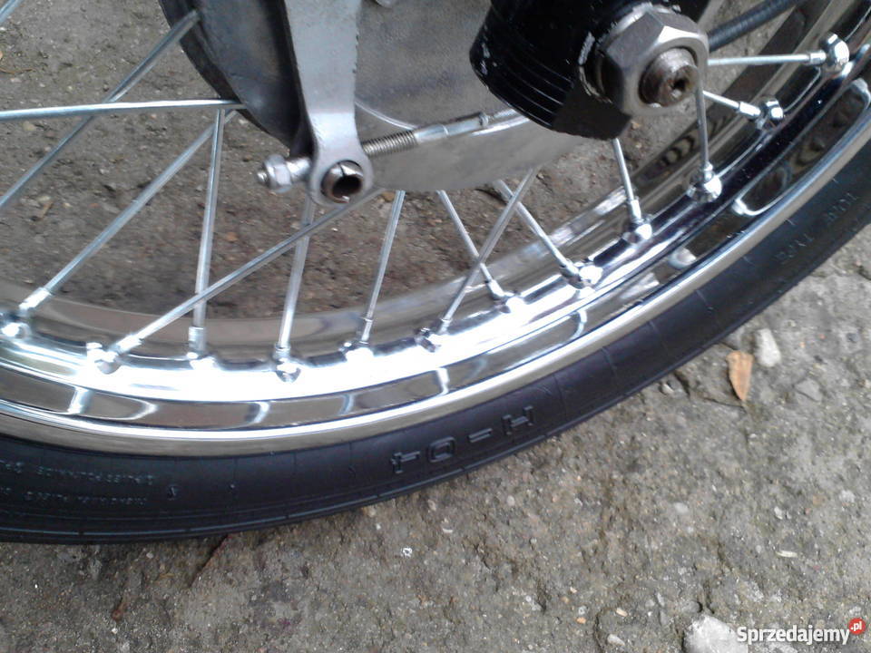 Jawa 350 ts łańcuch warmińsko-mazurskie Lidzbark