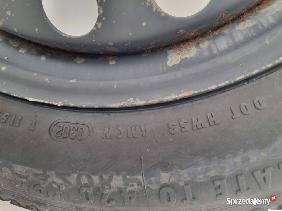 KOŁO DOJAZDOWE BMW E46 dojazdówka 11590 R16 Chełm