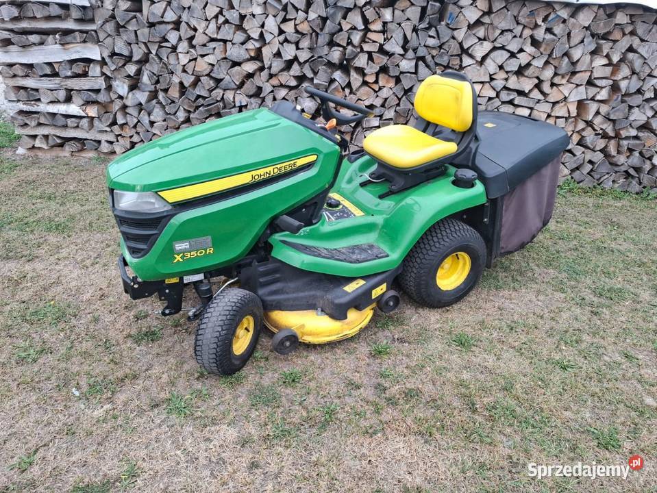 Traktorek kosiarka John Deere X350RS zachodniopomorskie Stargard sprzedam