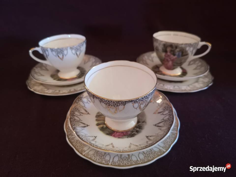 Talerzyk deserowy COBRIGE BANDBACH R D POTTERY Porcelana i szkło Gdańsk