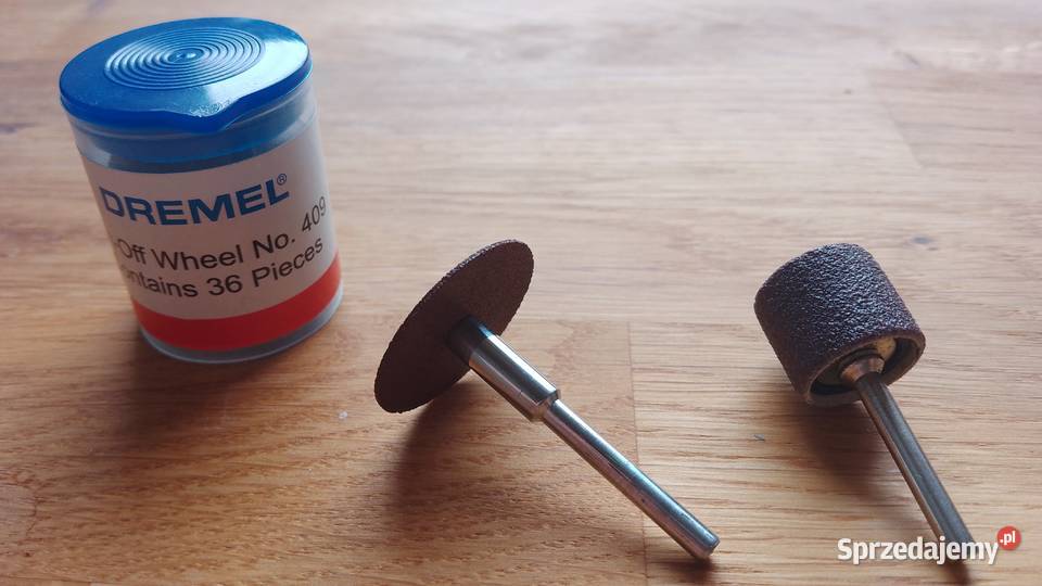 2 Trzpienie tarcze Dremel 409 rolka Dremel 432 Dom i Ogród Olsztyn