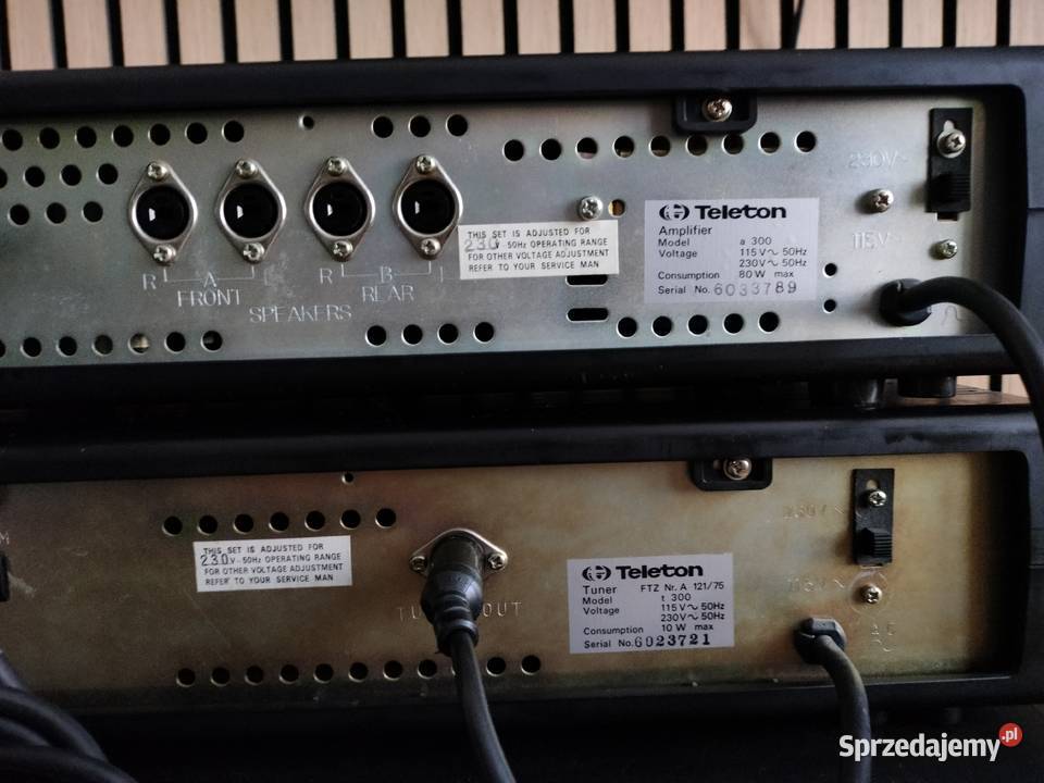 Amplituner Teleton a300 tuner Teleton t300 Gostynin
