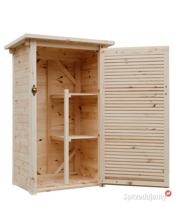 Szafa ogrodowa drewniana szafa drewniana na 70cm Kalety