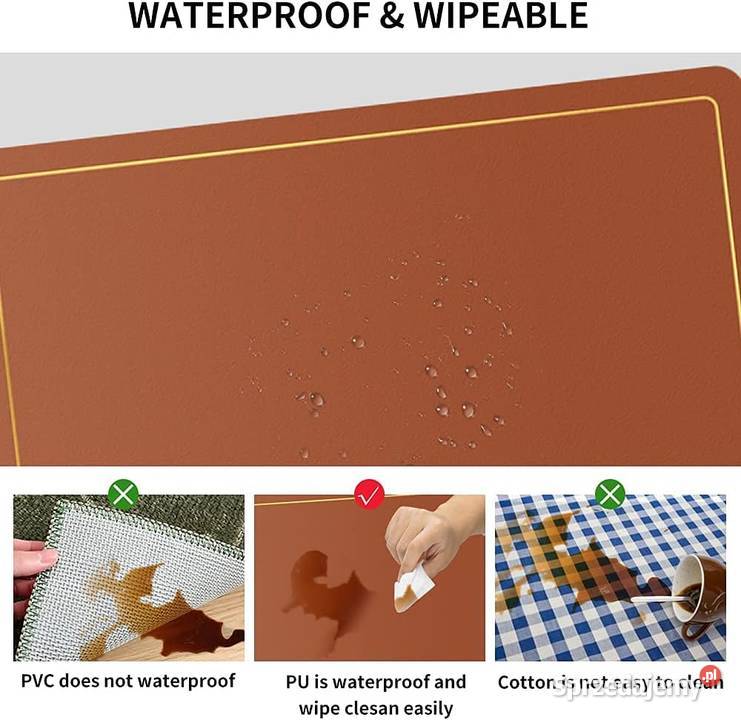 podkładki odporne na ciepło wodoodporne o Zamość