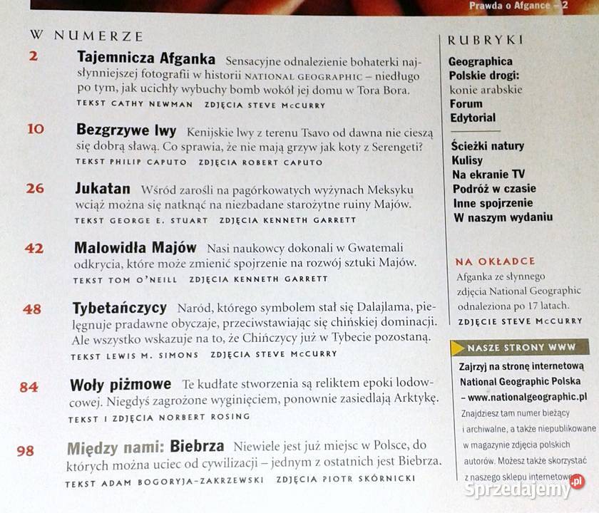 To ona National Geographic Polska 0431 2002 miękka Pozostałe