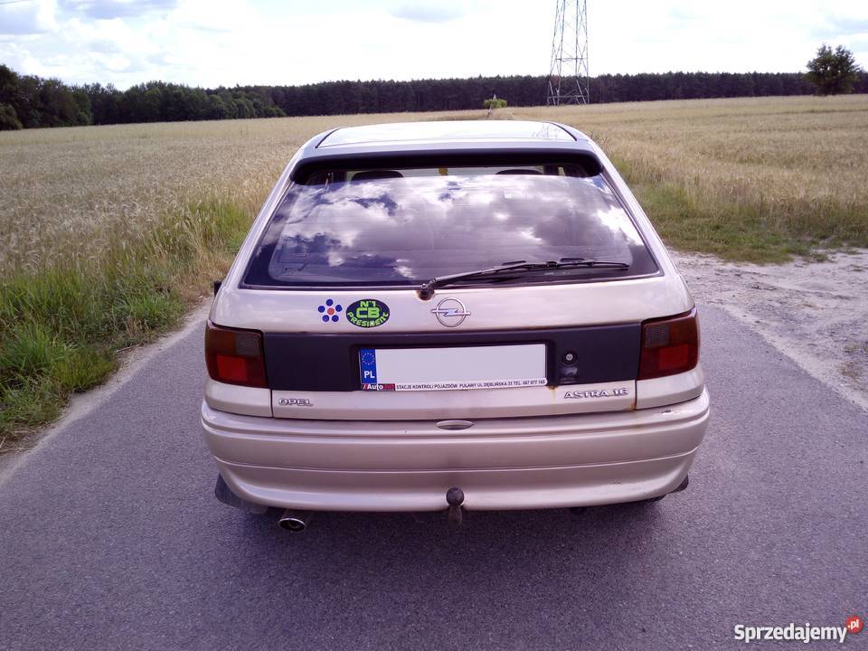Opel Astra F 16 8v BG Hak radio Motoryzacja Mszadla Stara