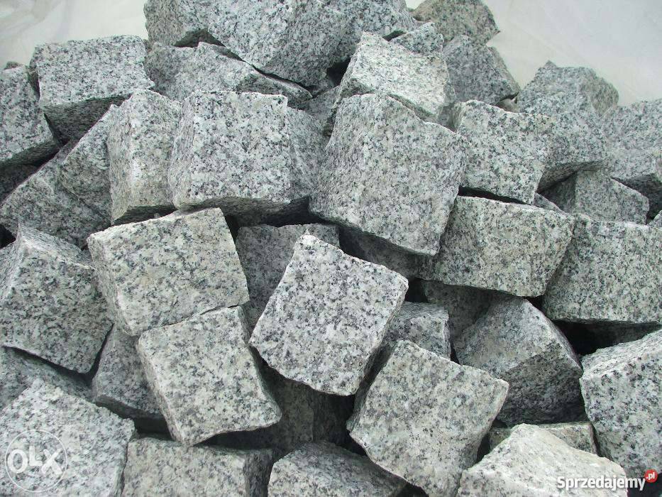 Kostka granitowa 8x11 5x6 obrzeża granitowe śląskie Czerwionka-Leszczyny