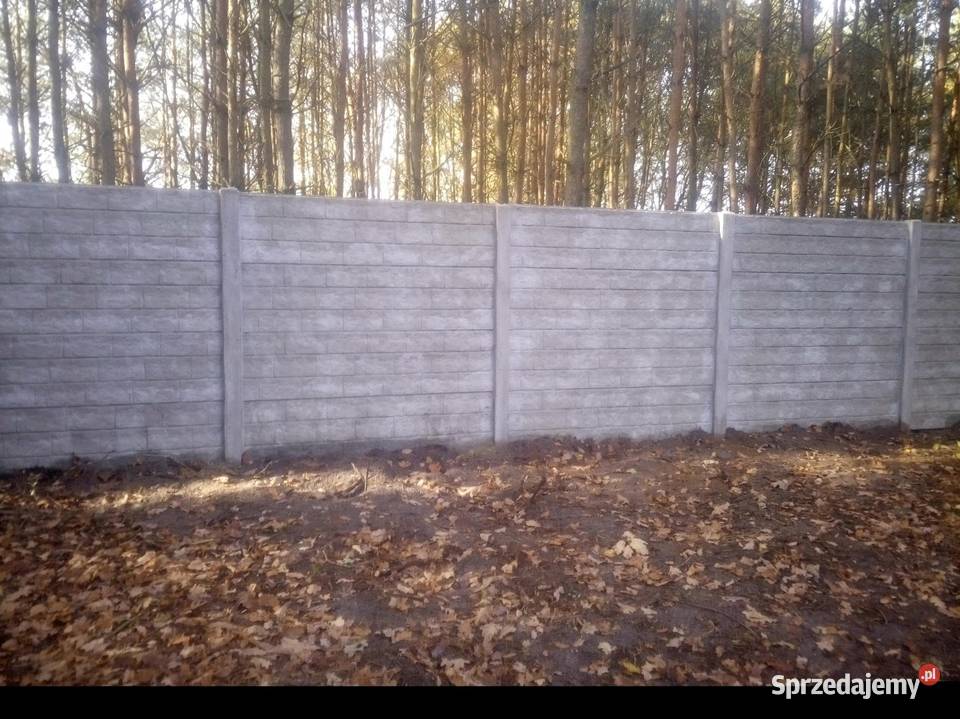 Ogrodzenia betonowe Henryk Korcz Kłonówek-Wieś