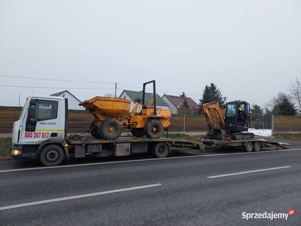 Laweta CZERMNA Pomoc Drogowa Transport Koparek