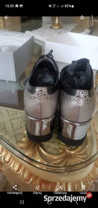 Pollini buty damskie czarny Gdynia sprzedam