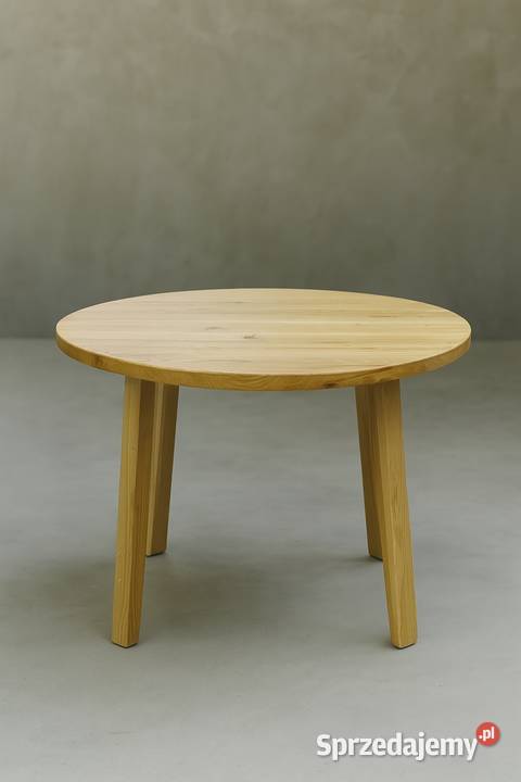 Stół Dębowy Okrągły LOFT 100 Lite Drewno Różne Kraków sprzedam