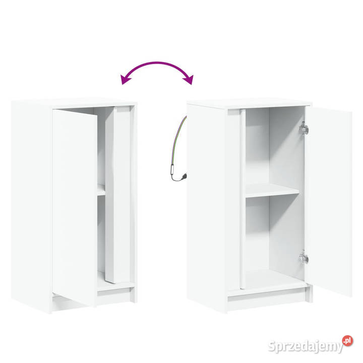 Szafka z LED biała 425x34x85 materiał Pozostałe Warszawa sprzedam