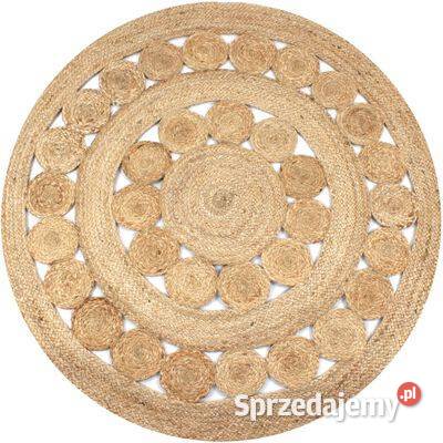 vidaXL Dywan pleciony z juty 150 okrągły245344 Warszawa