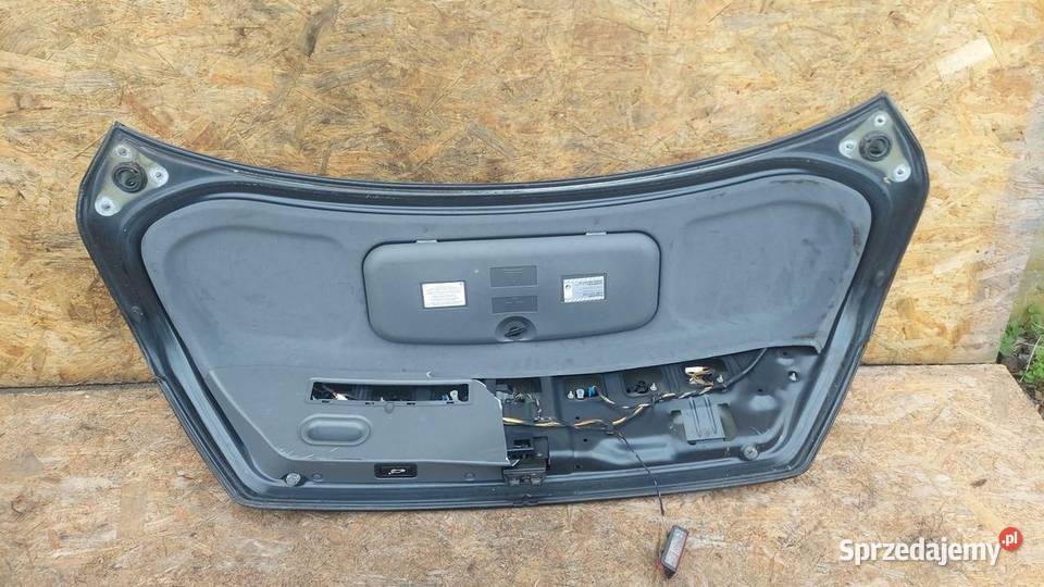 TYLNA KLAPA TYŁ BMW E65 2008 Klapy bagażnika Rudziniec sprzedam