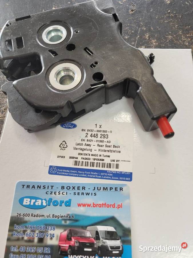 Zamek Ford 1887500 2448293 BK2161382AC BK21 Radom
