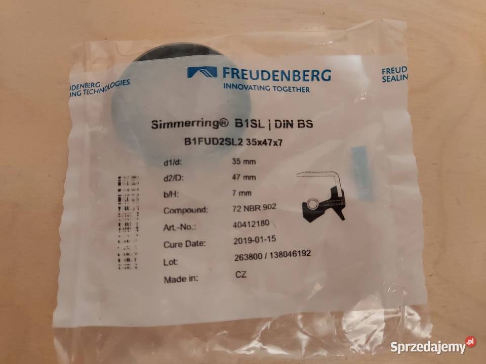 simmering freudenberg B1FUD2SL2 35X47X7 Kraków