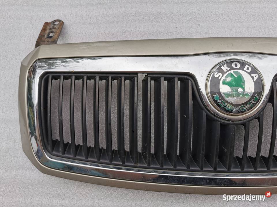Atrapa Grill Kratka Skoda Fabia I 9201 Złota części blacharskie Karoseria Wyszków