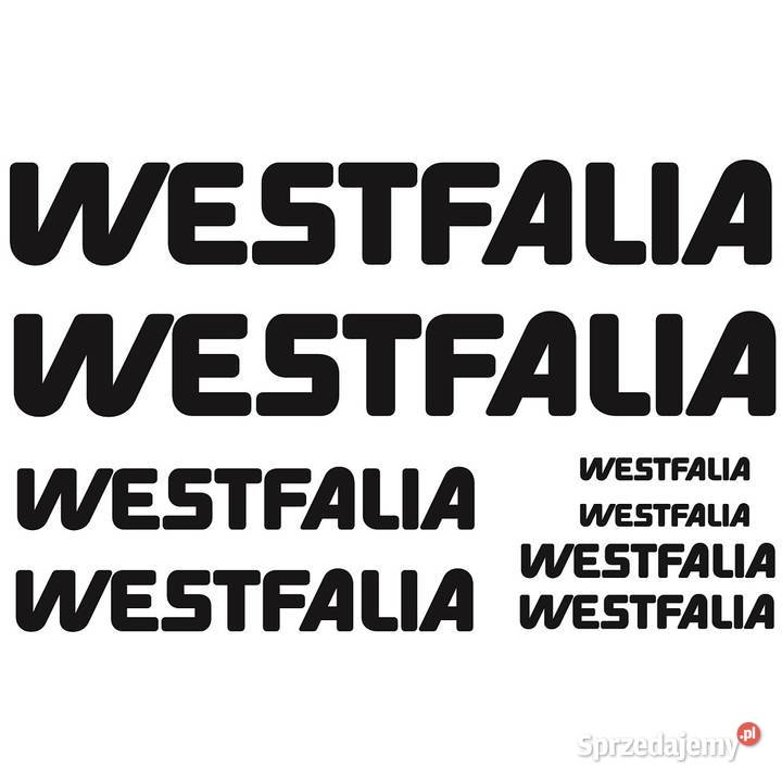 Westfalia zestaw naklejek VW T1 T2 T3 T4 Mierzęcice