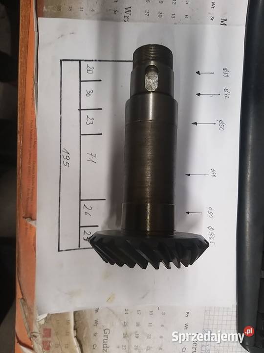 Przekładnia łukowa do frezarki FU 320 Wrocław sprzedam