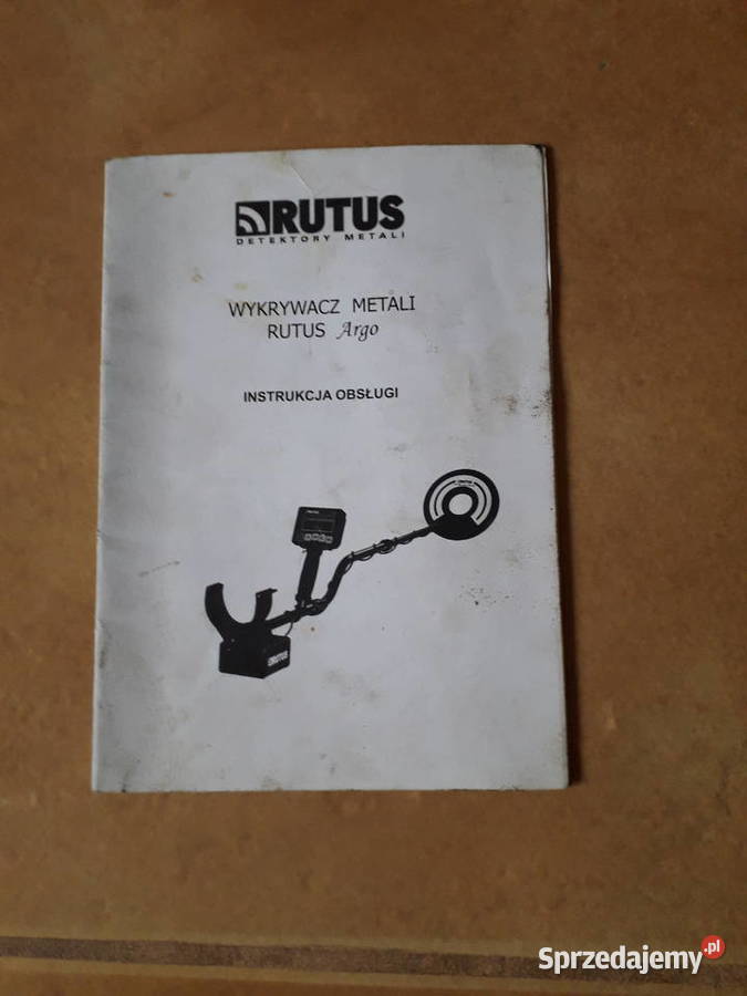 Wykrywacz metali Rutus Argo sonda DD 29 Jarosław