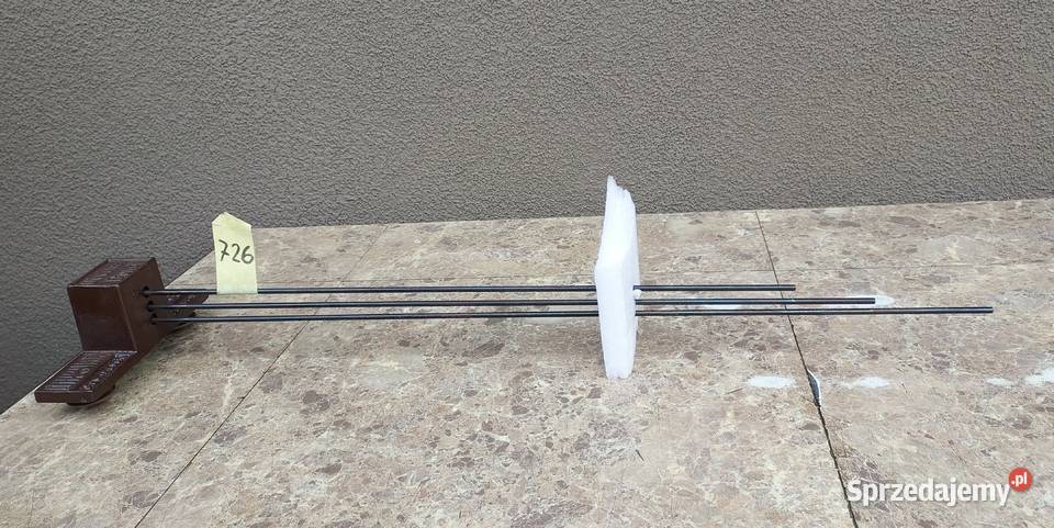 726 Gong starego zegara ściennego 3 trzy struny Tczew