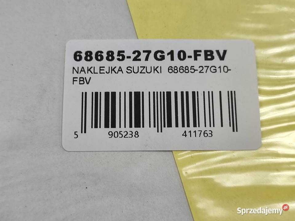 NAKLEJKA NA PRAWY BOCZEK SUZUKI DL 650 VSTROM Emblematy lubelskie