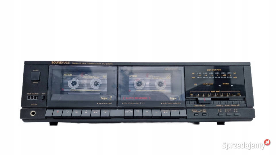 Soundwave Cassette Deck magnetofon DD500AR DD Międzychód