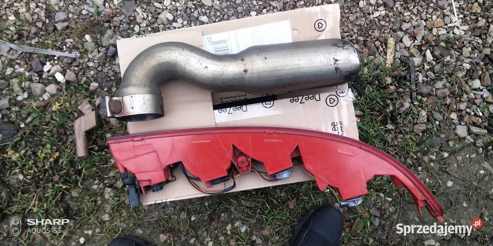 Audi Q7 lampa w zderzak tylnia prawakońcówka Oświetlenie Łódź