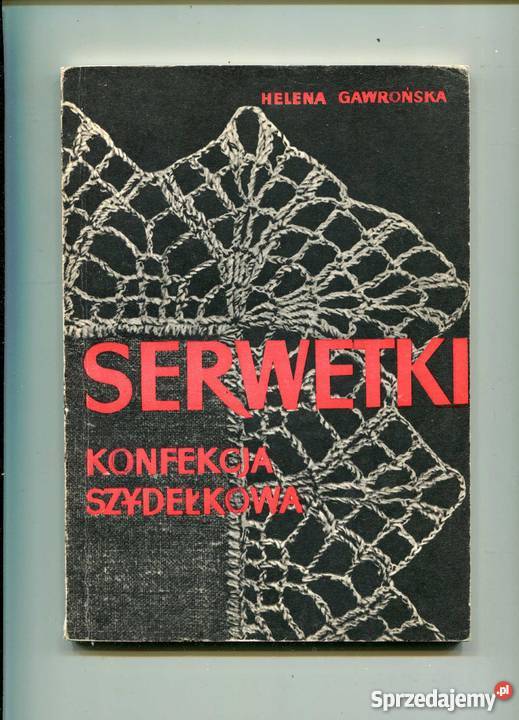 Serwetki Konfekcja szydełkowa Szczecin sprzedam