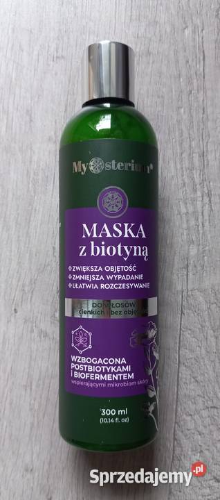 Mysterium Maska do włosów z biotyną 300ml małopolskie Chrzanów