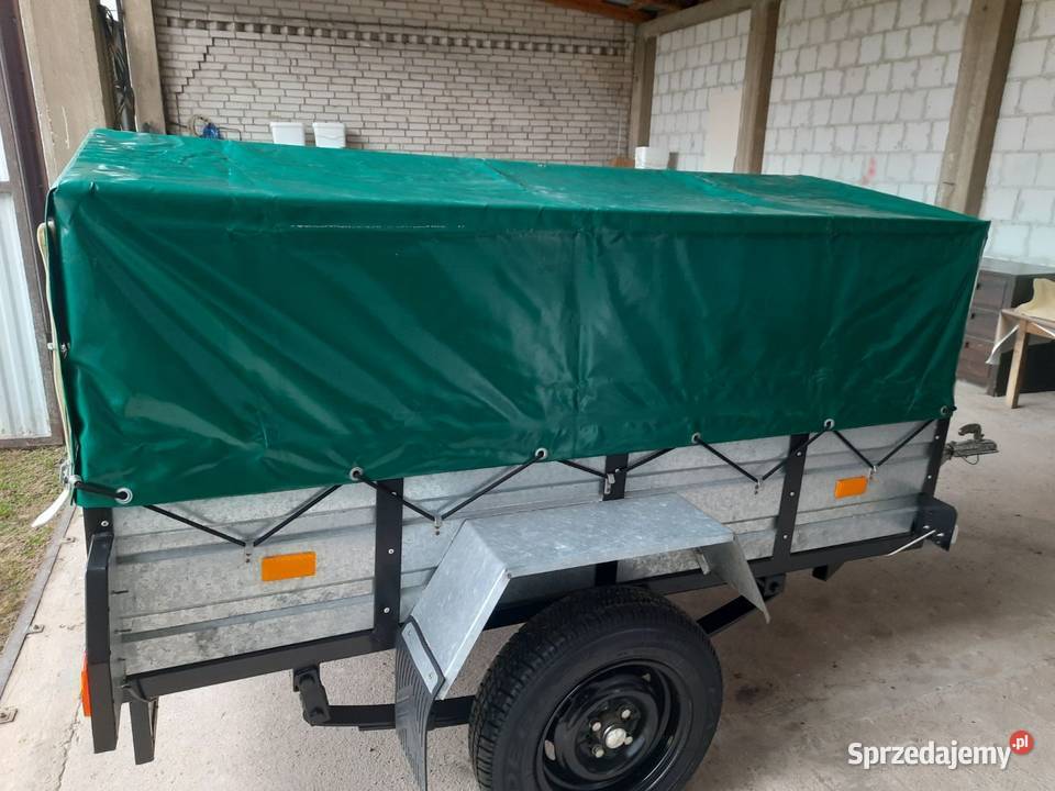 Oryginalna przyczepka RYDWAN 205x130 z plandeką towarowe sprzedam