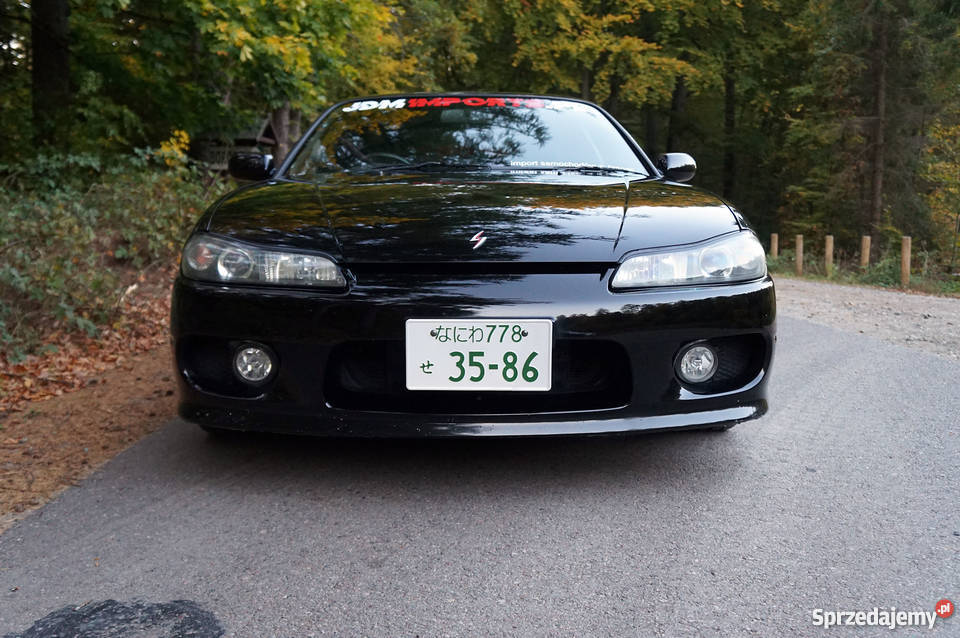 Nissan Silvia S15 Spec S Aero JDM drift czarny Gdańsk sprzedam